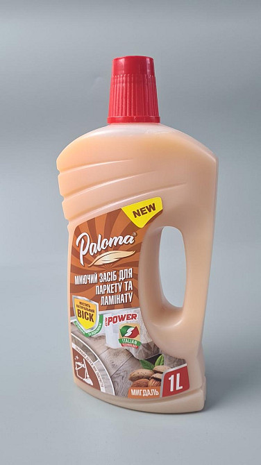 Мийний засіб для паркету та ламінату Paloma Мигдаль 1000 мл (1 шт.) Харків - фото 1