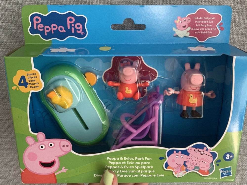 Свинка Пеппа Еві Сестрички на прогулянці Peppa Pig Evie Baby park fun. Харків - фото 4