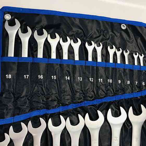 Набір ріжково-накидних ключів 25 шт. (6-32 мм) у чохлі СТАНДАРТ NKK25ST-S Одеса