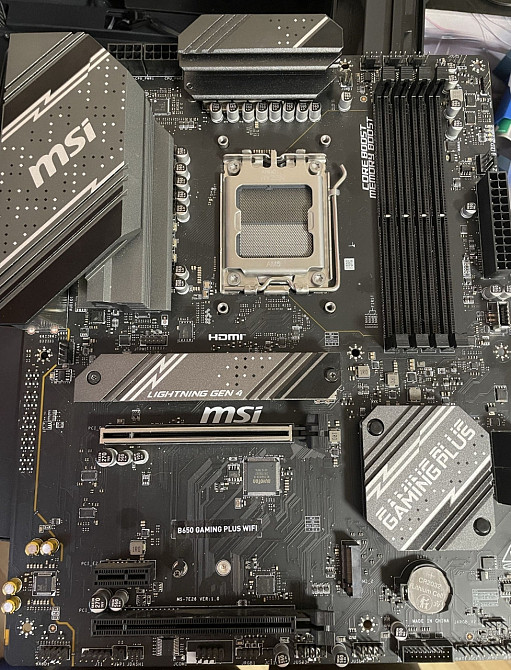 Материнская плата B650 Msi gaming plus wifi Am5. Киев - изображение 3