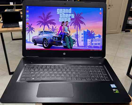 Ноутбук игровой: HP Pavilion 17-i7 8750H/ GTX 1050 Ti / 4Gb, 16Gb / 128Gb. SSD+HDD. Киев