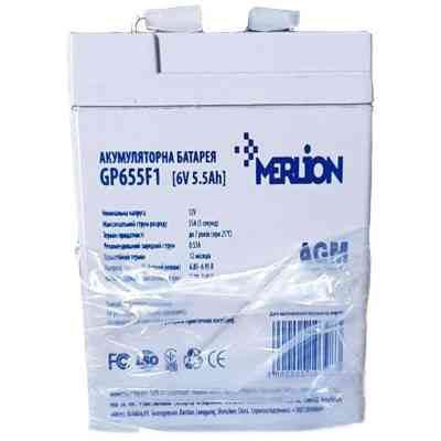 Батарея к ИБП Merlion 6V - 5.5Ah (GP655F1) Винница