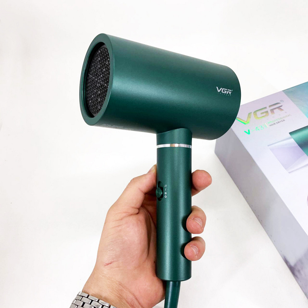 Фен для волосся від мережі, Фен для укладання зачіски професійний домашній волосся KU-66 Івано-Франківськ - фото 9