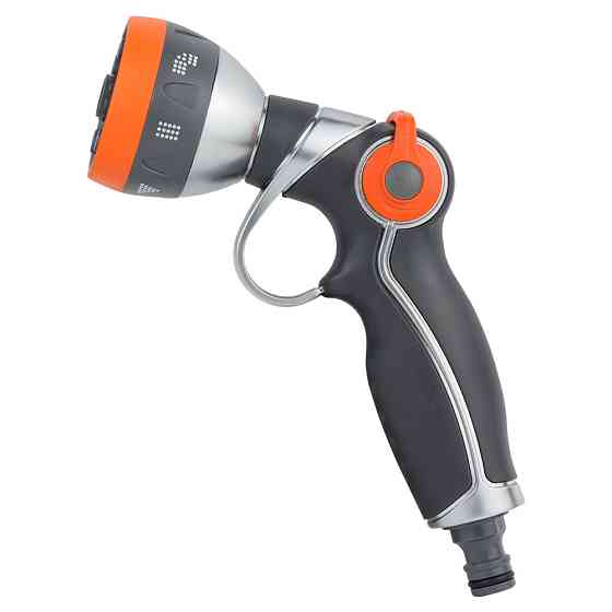 Пістолет-розпилювач 7-режимний плавальний курок (AL+TPR) FLORA (5011394) Київ