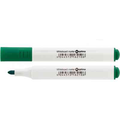 Маркер Optima для досок треугольный 2 мм, зеленый (O16210) Винница