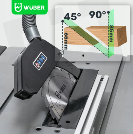 Циркулярна пила настільна 3100Вт Wuber (Польща) Київ