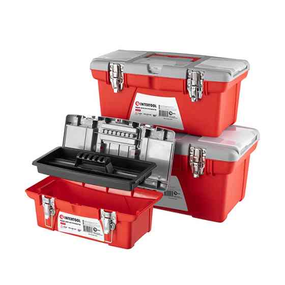 Комплект ящиків для інструментів з метал. замками, 3 шт. (BX-0513 13