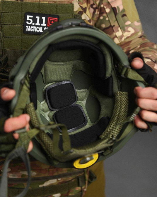 Балистический шлем helmet  олива Одеса - фото 4
