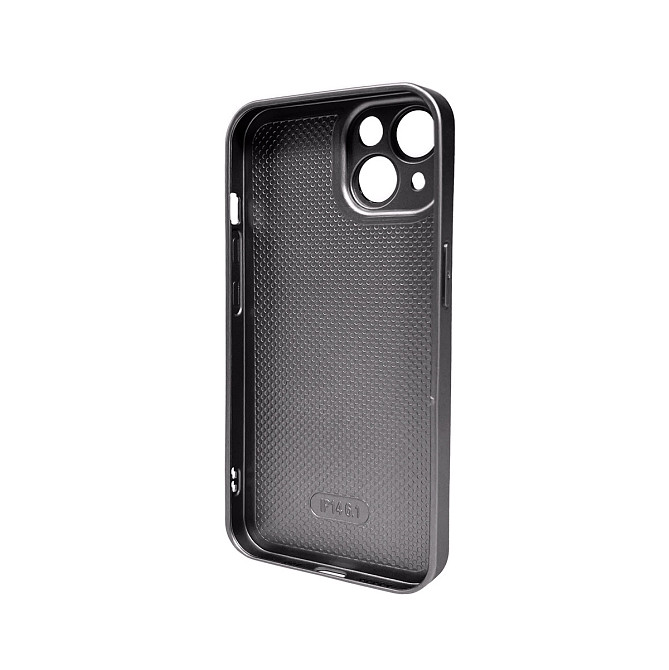 Чохол для смартфона AG Glass Matt Frame Color Logo for Apple iPhone 14 Titanium Grey Київ - фото 5
