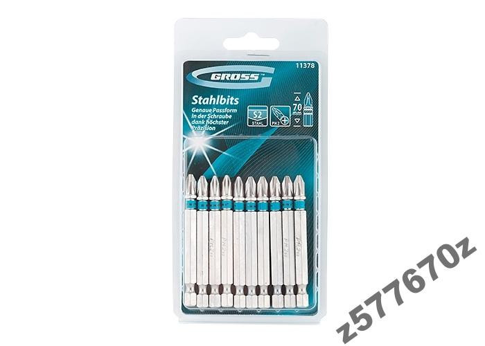 Бита РН2х70, сталь S2(в лоте 1шт) GROSS Полтава - фото 1