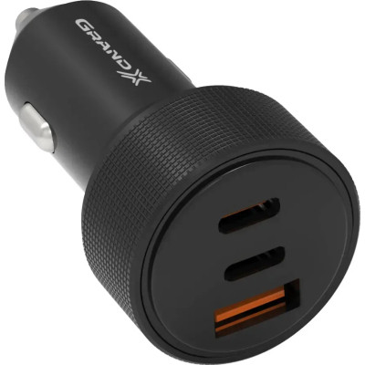Зарядное устройство Grand-X CH-39B 50W 1xUSB + 2xUSB-C PD + QC3.0 AFC FCP SCP VOOC Black (CH-39B) Винница - изображение 1