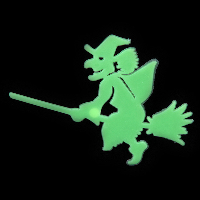 Хелловін декор люмінесцентні фігурки 8 штук салатовий Київ - фото 4