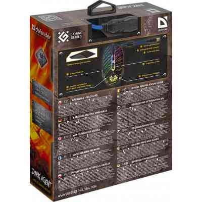 Мишка Defender Dark Agent GM-590L USB Black (52590) Вінниця