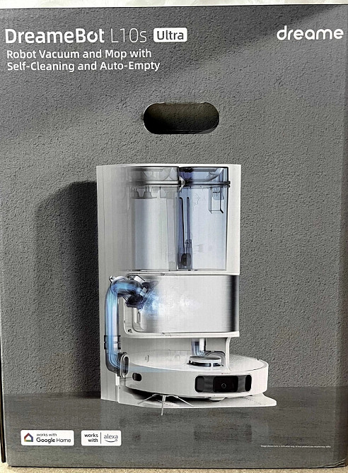 Робот Пылесос с влажным прибиранням: Dreame L10s Ultra ( RLS6LADC) Новый ! Киев - изображение 1