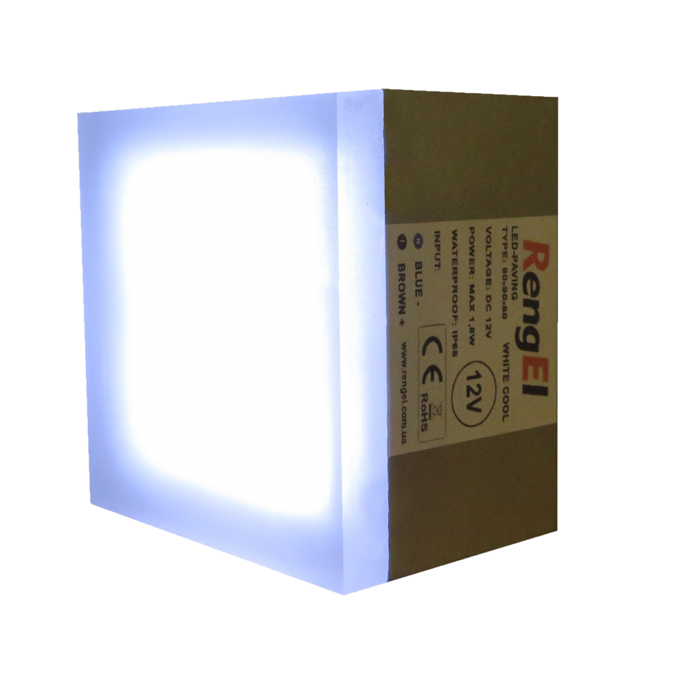 LED тротуарная плитка 7100к 90х90х60мм 1,8 Вт, ІР68 Киев - изображение 1