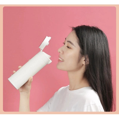 Термос Xiaomi Quange Stainless vacuum cup with Display Matte White 480 мл (BW401 Matte White) Вінниця - фото 7