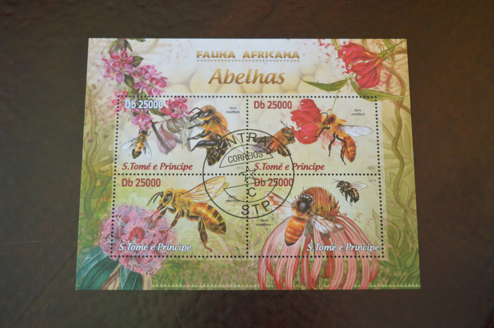 Сан-Томе і Принсіпі. Фауна. Личности. Блок. 2017 рік. Полтава - фото 1