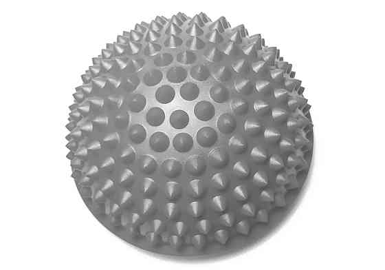 EasyFit Півсфера масажна кіндербол EasyFit 15 см жорстка сіра Коломыя
