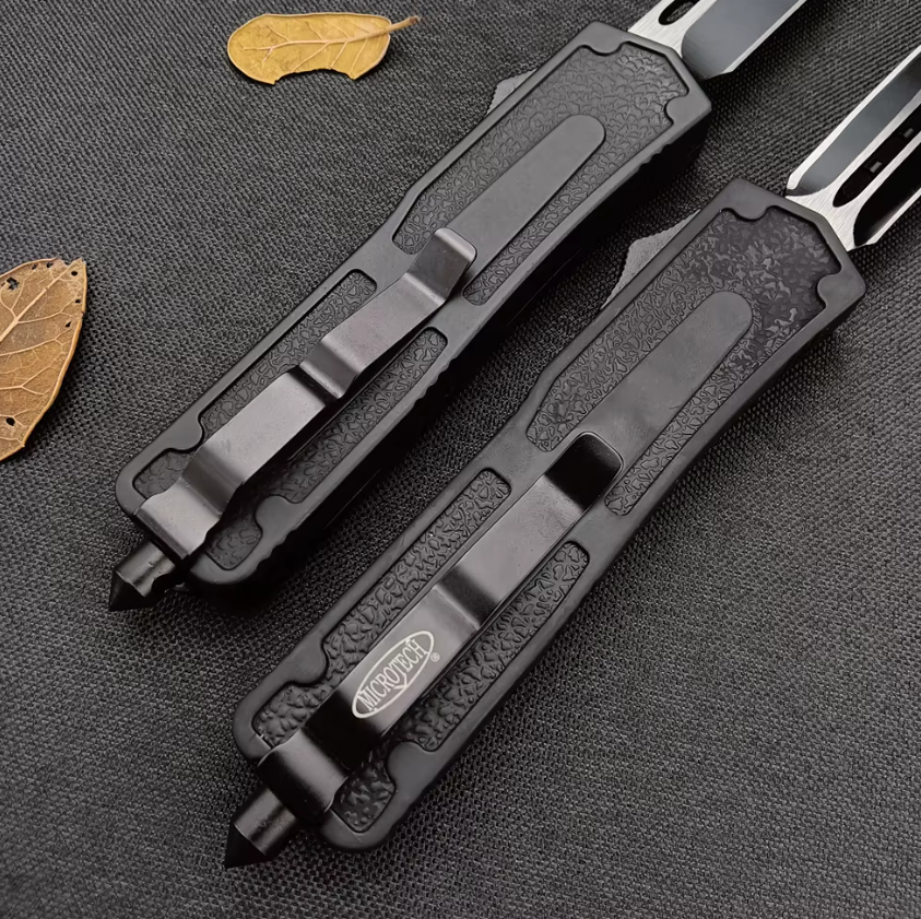 Ніж викидний фронтальний MicroTech 360 Skull Дніпро - фото 3