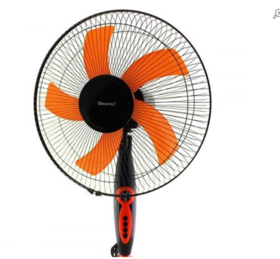 Напольный вентилятор с регулировкой DOMOTEC MS-1619(4 шт) Standart /16 высота  130см, 3 скорости, с наклоном Одесса - изображение 3