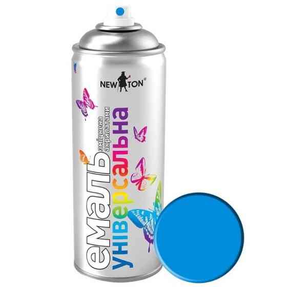 Емаль універсальна 150мл 5015 блакитний аерозоль NEW TON Житомир