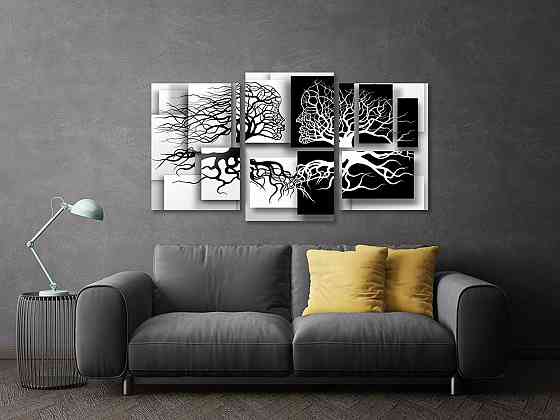 Модульная картина в гостиную / спальню  Дівчина та чоловік Art-595_3 Киев