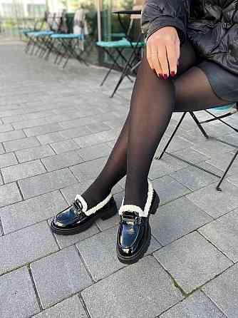 PLPS Лофери жіночі PLPS чорні шкіра лакована низький хід 36-41 ( -3) Коломыя