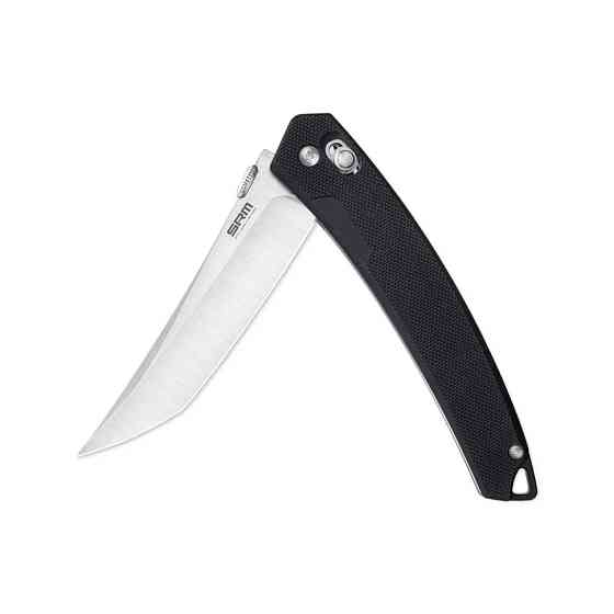 Ніж складаний туристичний SRM 9211-GB2 (9.2 см) 8Cr13MoV / G10 чорний Київ