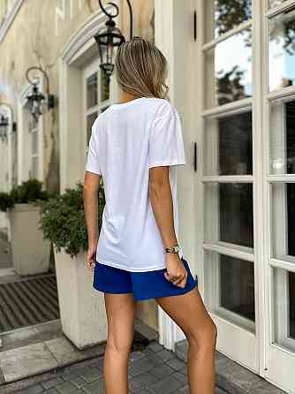 Летний женсикий костюм в спртивном стиле 