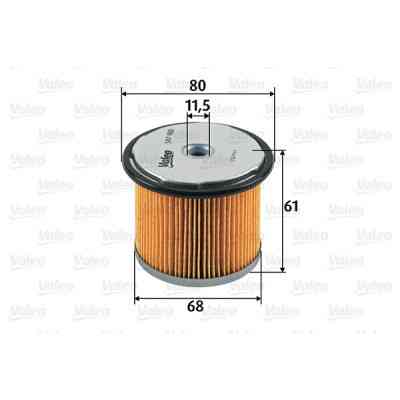 Фільтр паливний Valeo 587900 Вінниця