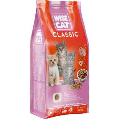 Сухий корм для кішок Wise Cat Classic 10 кг (4820111141326) Вінниця