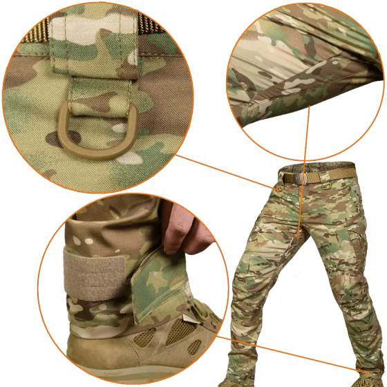 Тактические мужские штаны Герц (Мультикам) XL Киев