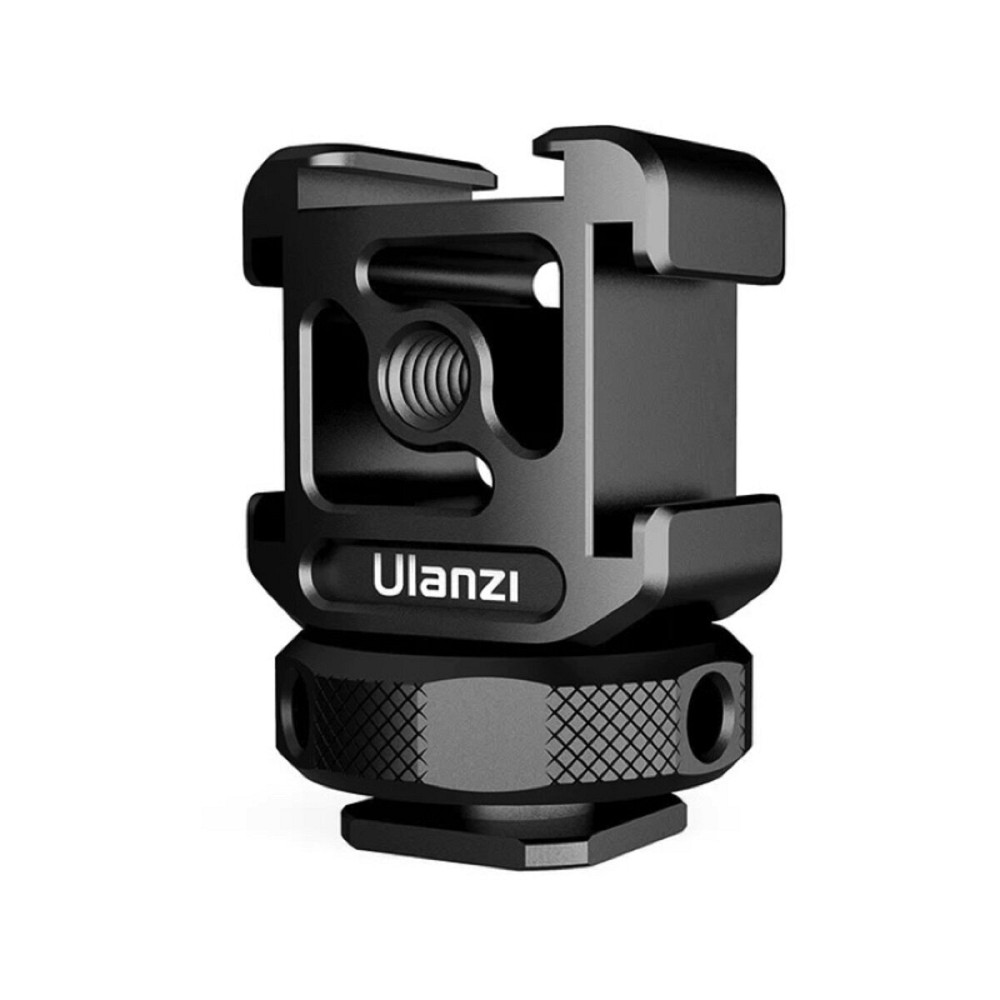 Адаптер кронштейн Ulanzi Vijim metal Triple Cold Shoe Mount (UV-2132 PT-12) Київ - фото 1