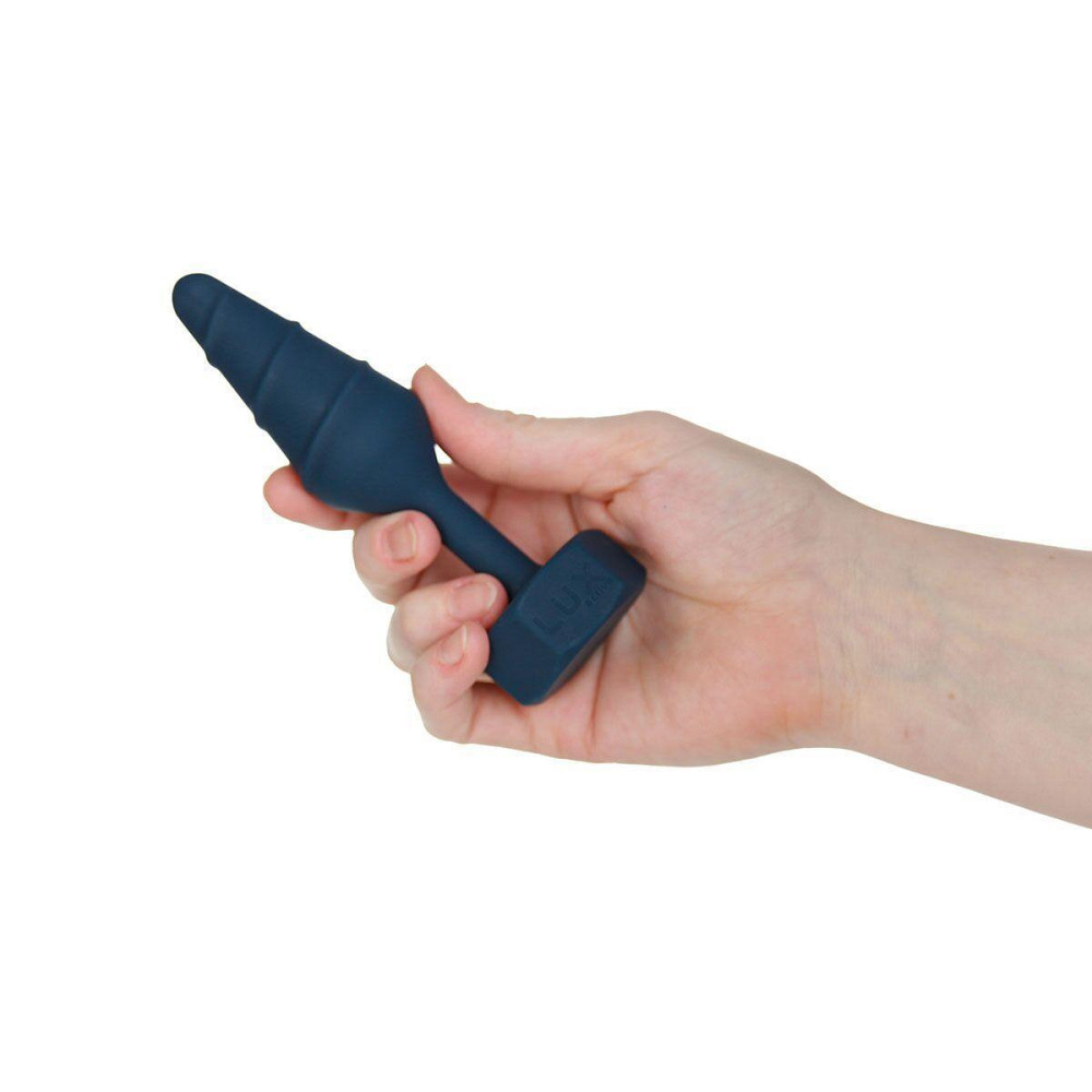 Анальна пробка Lux Active Twist Plug Small Blue (м'яте паковання!!!) Sex Aura Київ - фото 6
