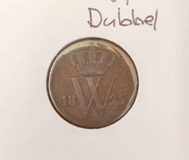 Голландия / Нидерланды 1 цент 1827 монета Полтава - изображение 1