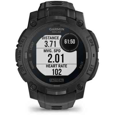 Смарт-часы Garmin Instinct 3, Tactical, Solar, 45mm, Black, GPS смарт-годинник (010-02934-50) Винница