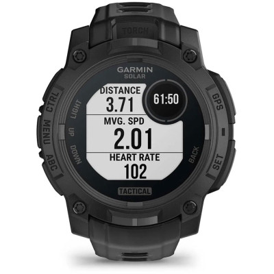 Смарт-часы Garmin Instinct 3, Tactical, Solar, 45mm, Black, GPS смарт-годинник (010-02934-50) Винница - изображение 3