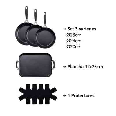 Набор посуды MasterPro Smart, 8 предметів (BGEU-5599) Винница