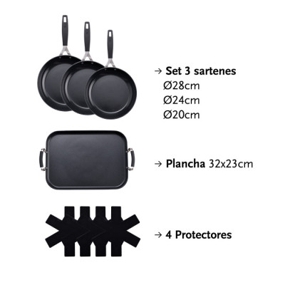 Набор посуды MasterPro Smart, 8 предметів (BGEU-5599) Винница - изображение 2