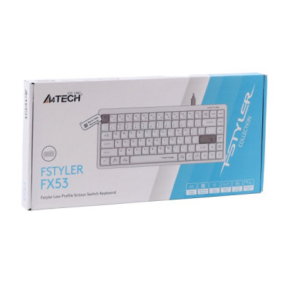 Клавіатура A4Tech FX53 USB UA White (4711421002400) Вінниця - фото 7