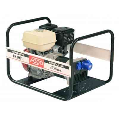Генератор Fogo FH6001 (F00169557)1ф-5,6kW, двиг.Honda, бак-6,1л, руч.старт (FH 6001) Вінниця
