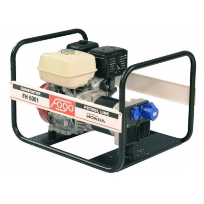 Генератор Fogo FH6001 (F00169557)1ф-5,6kW, двиг.Honda, бак-6,1л, руч.старт (FH 6001) Вінниця - фото 1