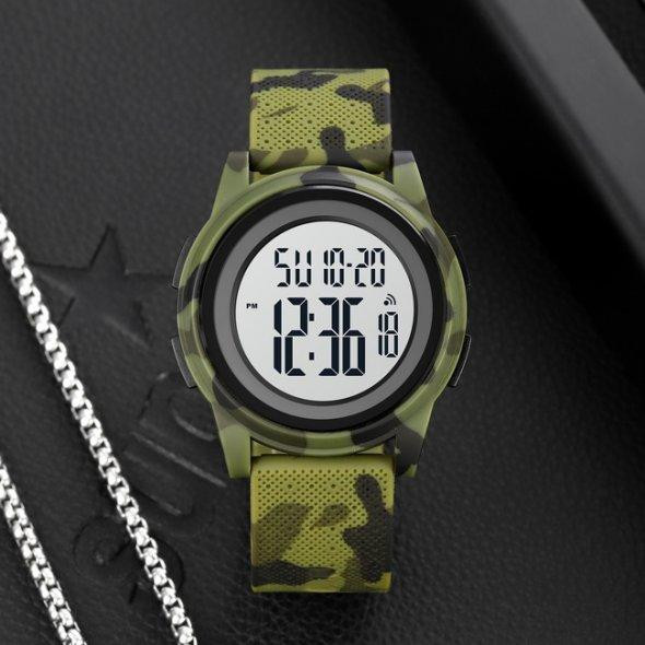 Тактичний водостійкий кварцовий годинник Skmei Military New Вінниця - фото 6