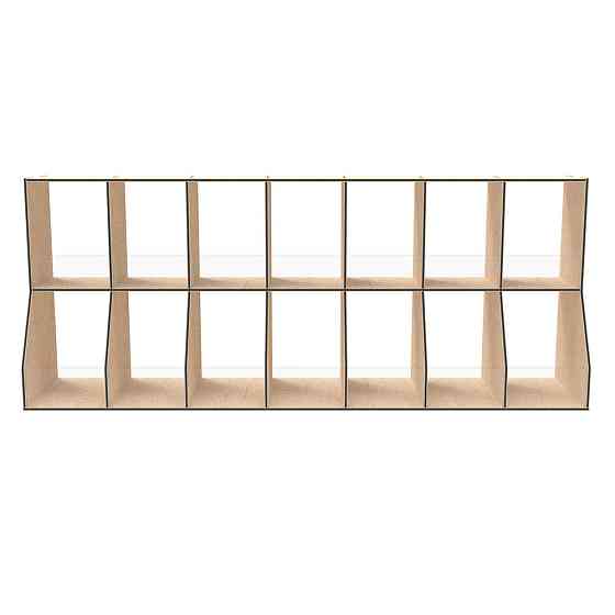 Товарная горка EKOSTAR 2 яруса 840х180х340 Киев