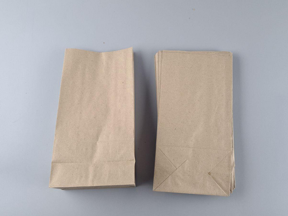 Пакет із дном паперовий крафт бурей, 150х90х300, 65 г/м2 (25 шт.) Харків - фото 2