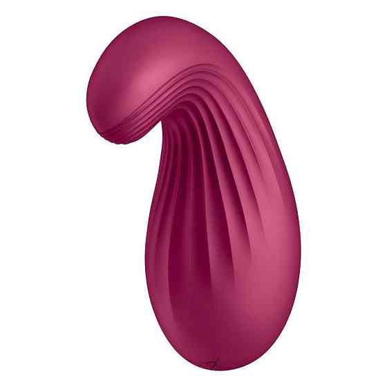 Вибратор Satisfyer Dipping Delight Berry, 2 мотора, гибкий кончик Sex Aura Киев