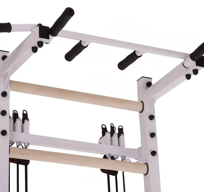 Профессиональная шведская стенка с єспандерами металлическая с деревянными перекладинами оздоровительная Каменское - изображение 6