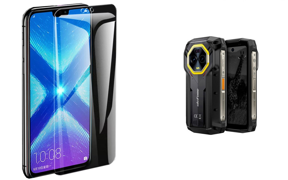 Захисне скло NeoGlass для Ulefone Armor Mini 20 Pro, Mini 20T Pro – надпрозоре та стійке Київ - фото 2