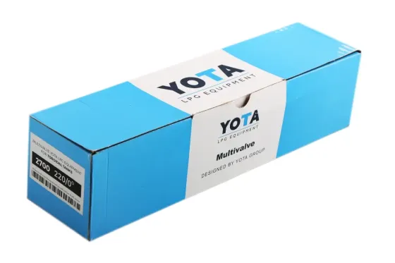 Мультиклапан ГБО для наруж. тор-го баллона H220мм 0° Yota с катушкой     !!! Винница