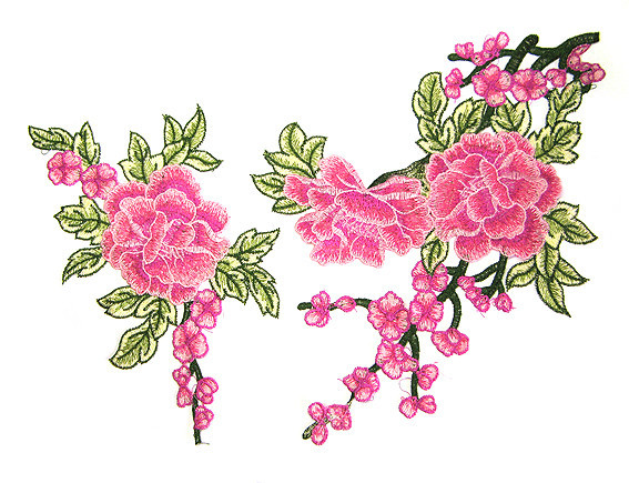 Аппликация для одежды пришивная Цветы Киев - изображение 1